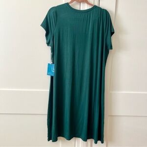 Green Short Sleeve Dress